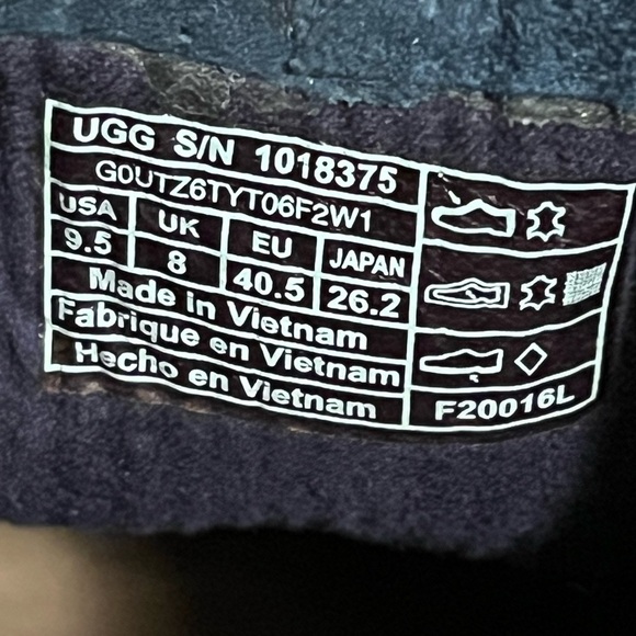 UGG Adley Blue Suede Slip On Women Slip On Sneaker - Picture 15 of 16